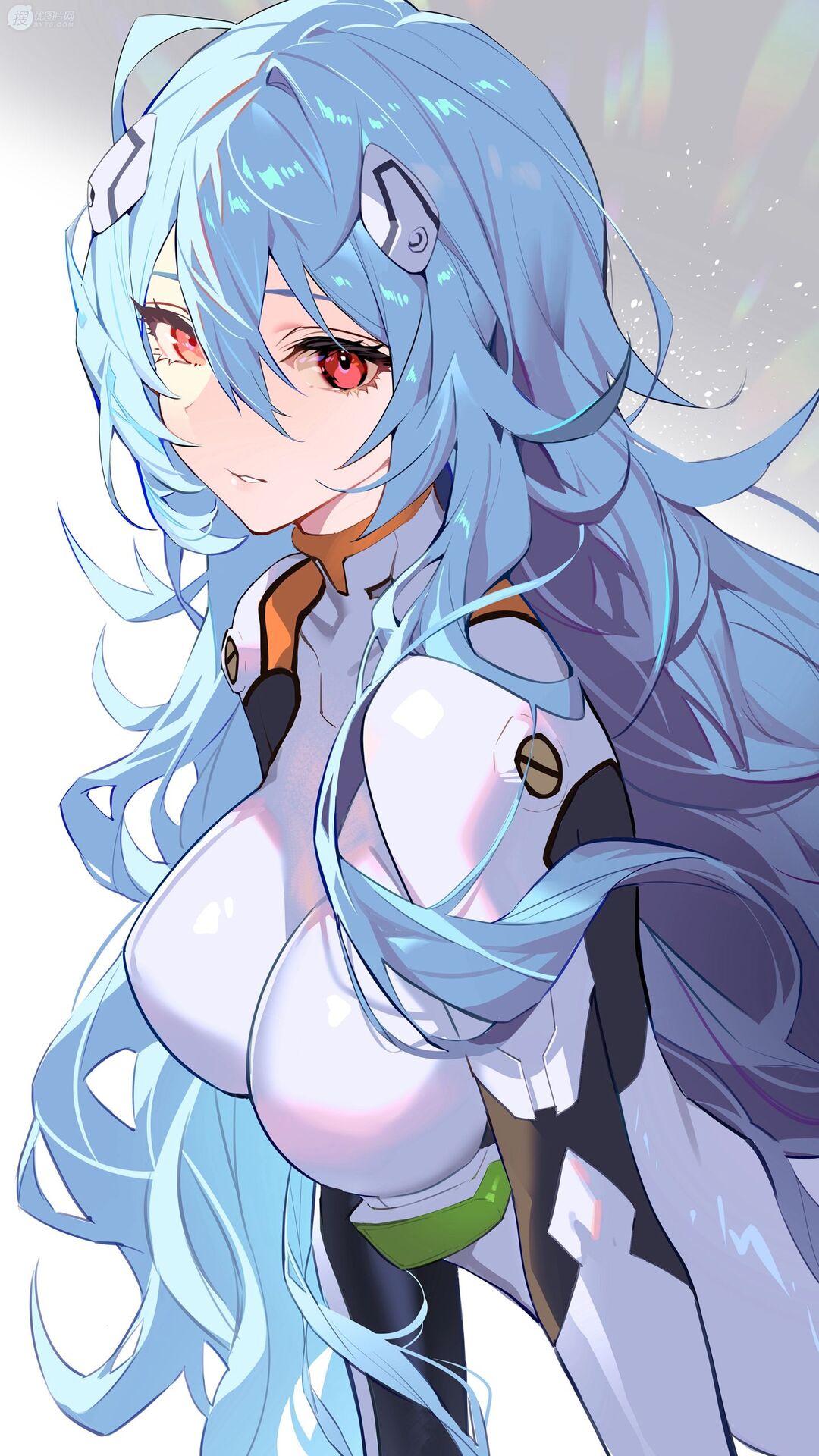 日本动画《新世纪福音战士》主角绫波丽性感手机壁纸图片-皮皮兔动漫