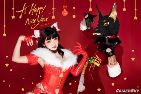 黑丝泳装和高达少女 魔导士跨年COSPLAY美图大赏