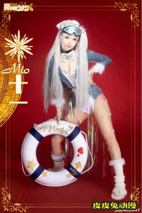 黑丝泳装和高达少女 魔导士跨年COSPLAY美图大赏