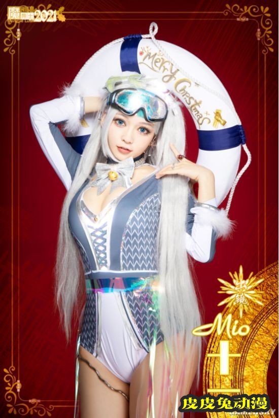 黑丝泳装和高达少女 魔导士跨年COSPLAY美图大赏