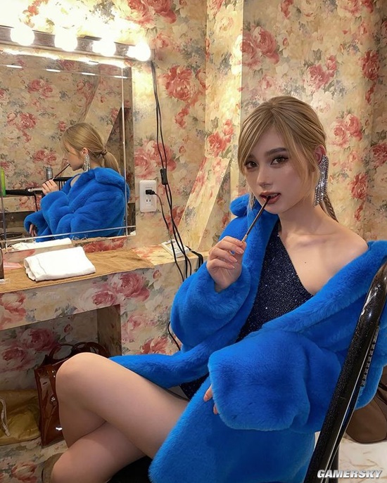 时尚模特转行美妆博主 日本精致辣妹南部桃伽