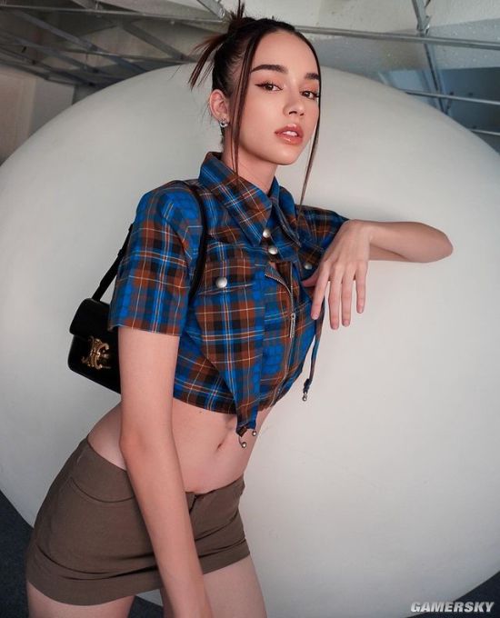 欧美风的御姐 泰德混血正妹堪称人间芭比