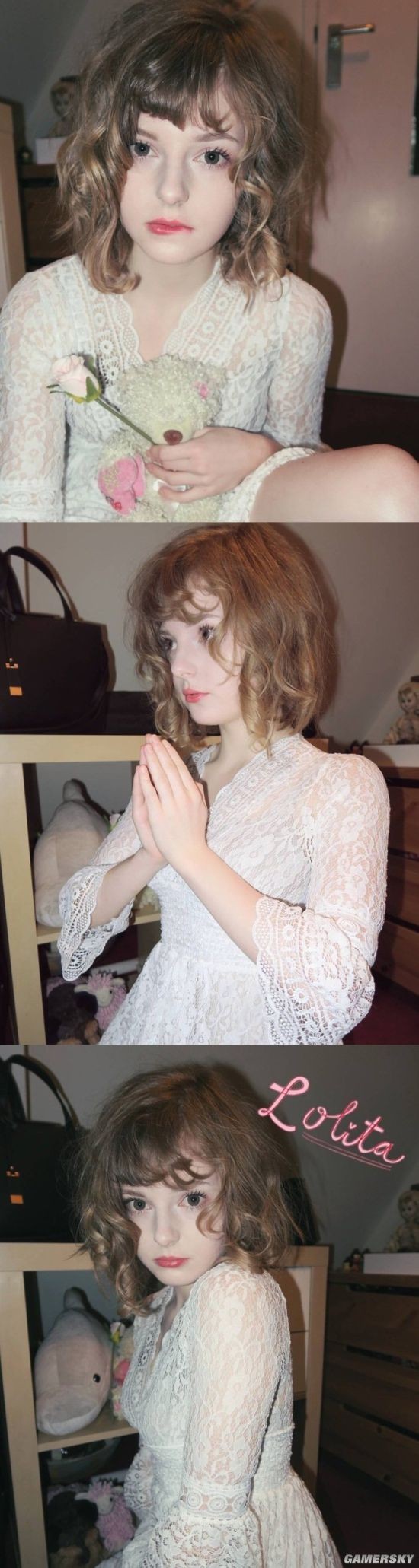 《生化危机4》重制版Ashley的脸模 荷兰模特Ella Freya