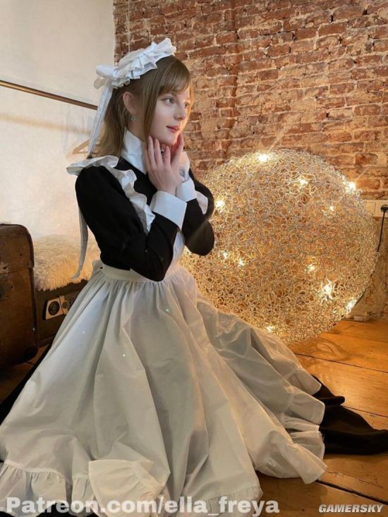 《生化危机4》重制版Ashley的脸模 荷兰模特Ella Freya