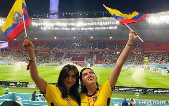 看球的同时也看“球” 2022世界杯女球迷集锦