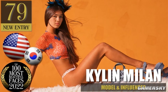 “维密黑珍珠”女模夺得冠军 2022年全球最美面孔TOP100出炉