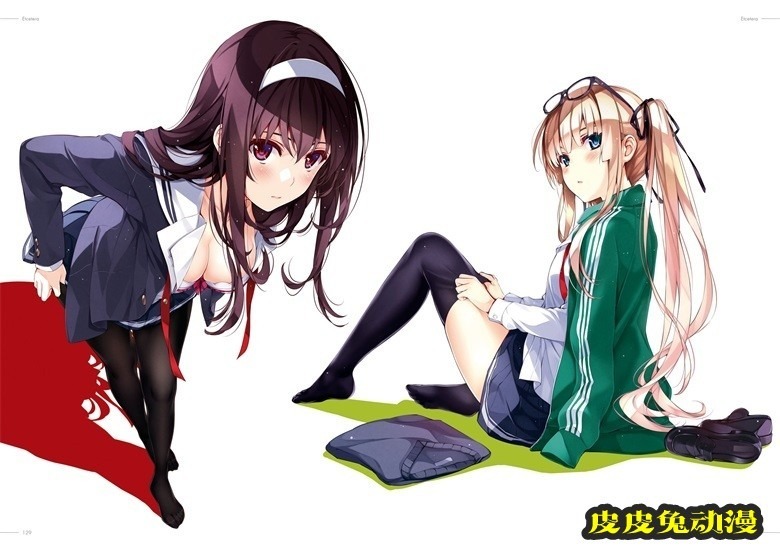 (画集) [深崎暮人] 冴えない彼女の育てかた 深崎暮人画集 上 Flat.