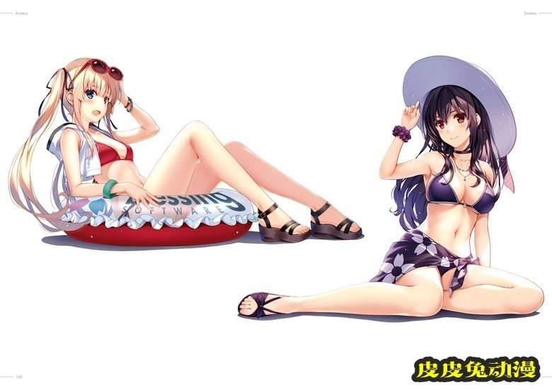 (画集) [深崎暮人] 冴えない彼女の育てかた 深崎暮人画集 上 Flat.