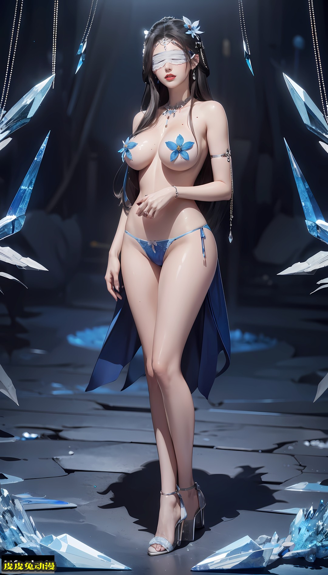 AI Art 《仙逆》洛河门的始祖