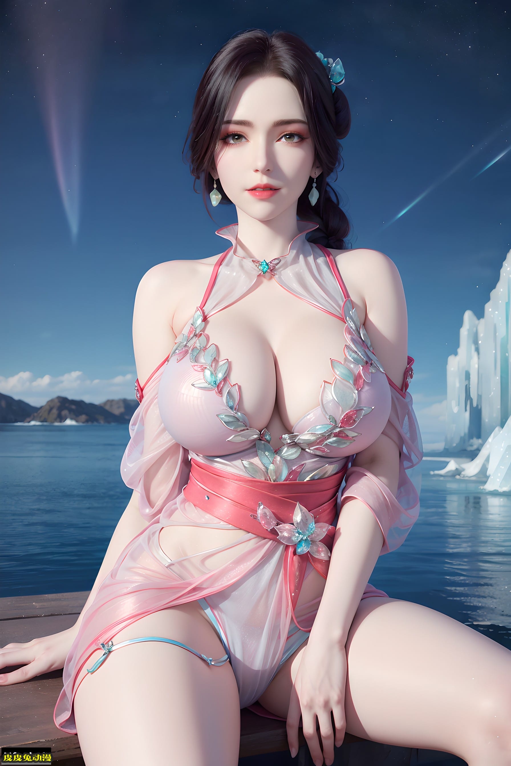 AI Art 即墨花雪 Asian Wife