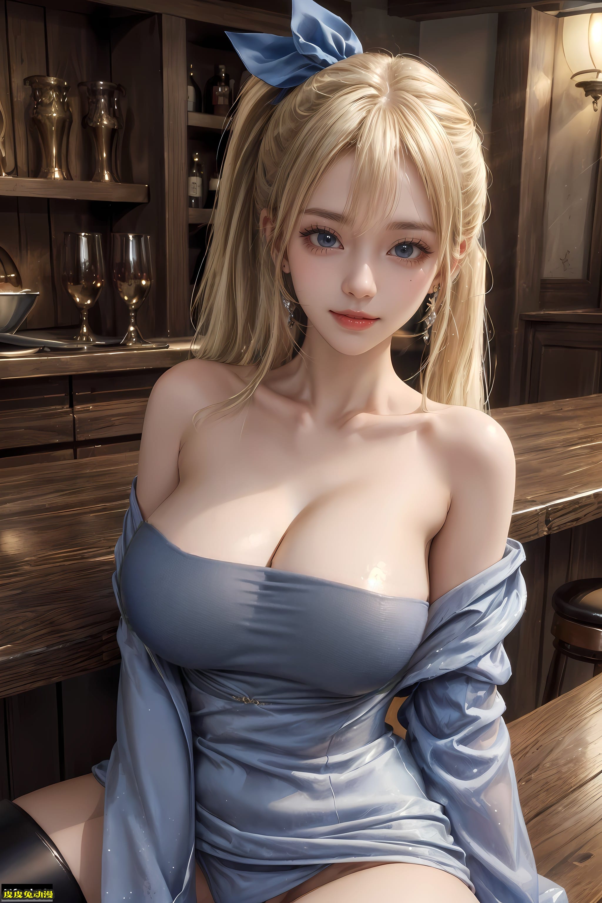 AI Art 妖精的尾巴-露西