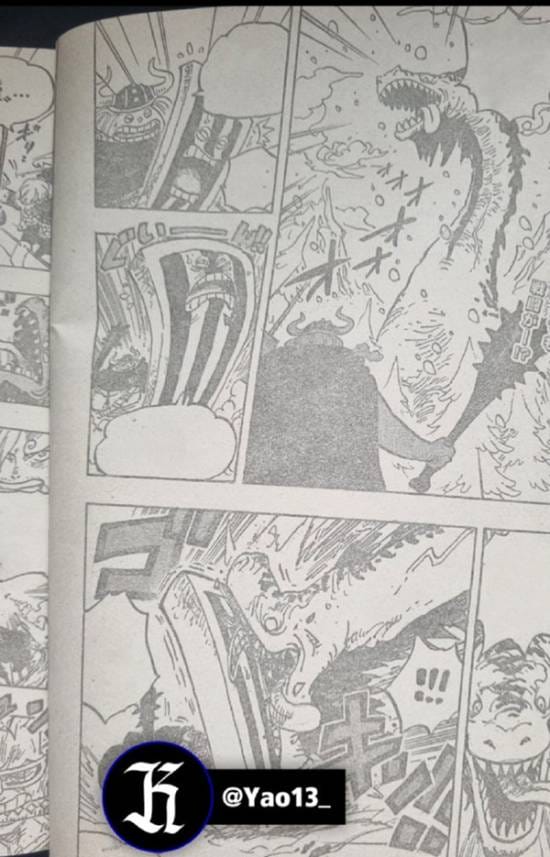 《海贼王》1145话情报：路飞洛基吃肉聊天 洛基回忆-皮皮兔动漫