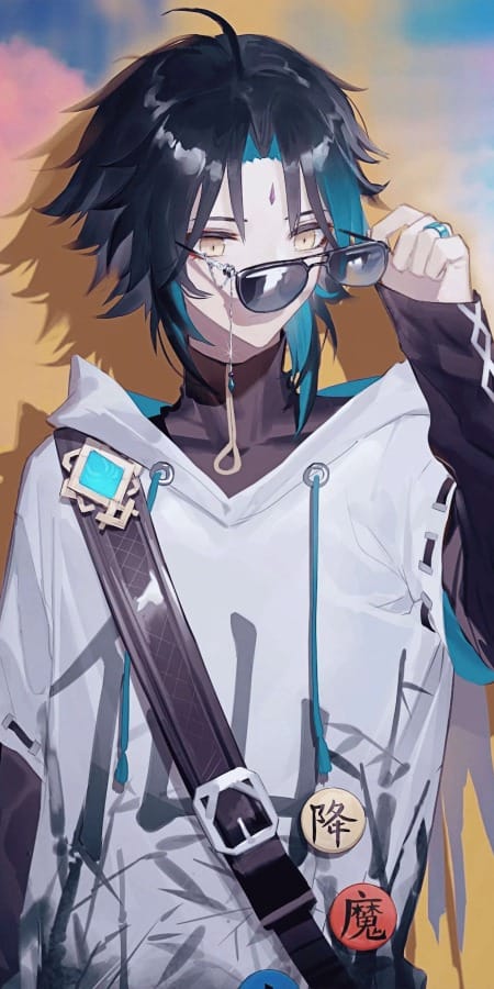 《原神》魈精美手机壁纸 | 游戏角色壁纸-皮皮兔动漫