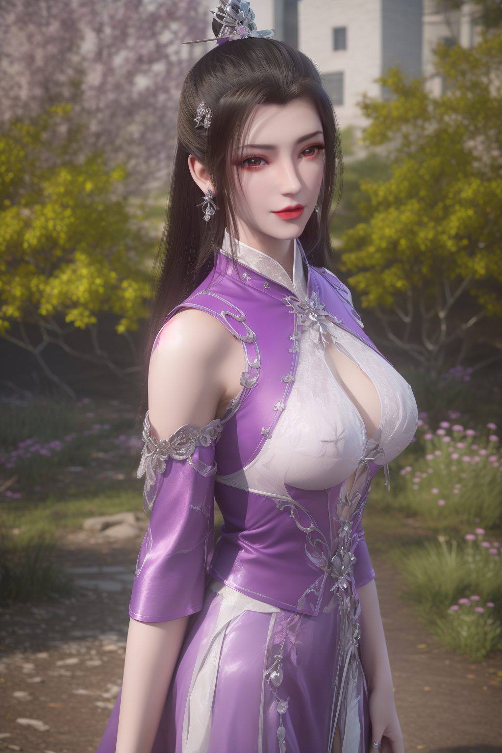 国漫仙逆柳眉高清AI人物神态素材二次元壁纸苹果宽屏壁纸-皮皮兔动漫