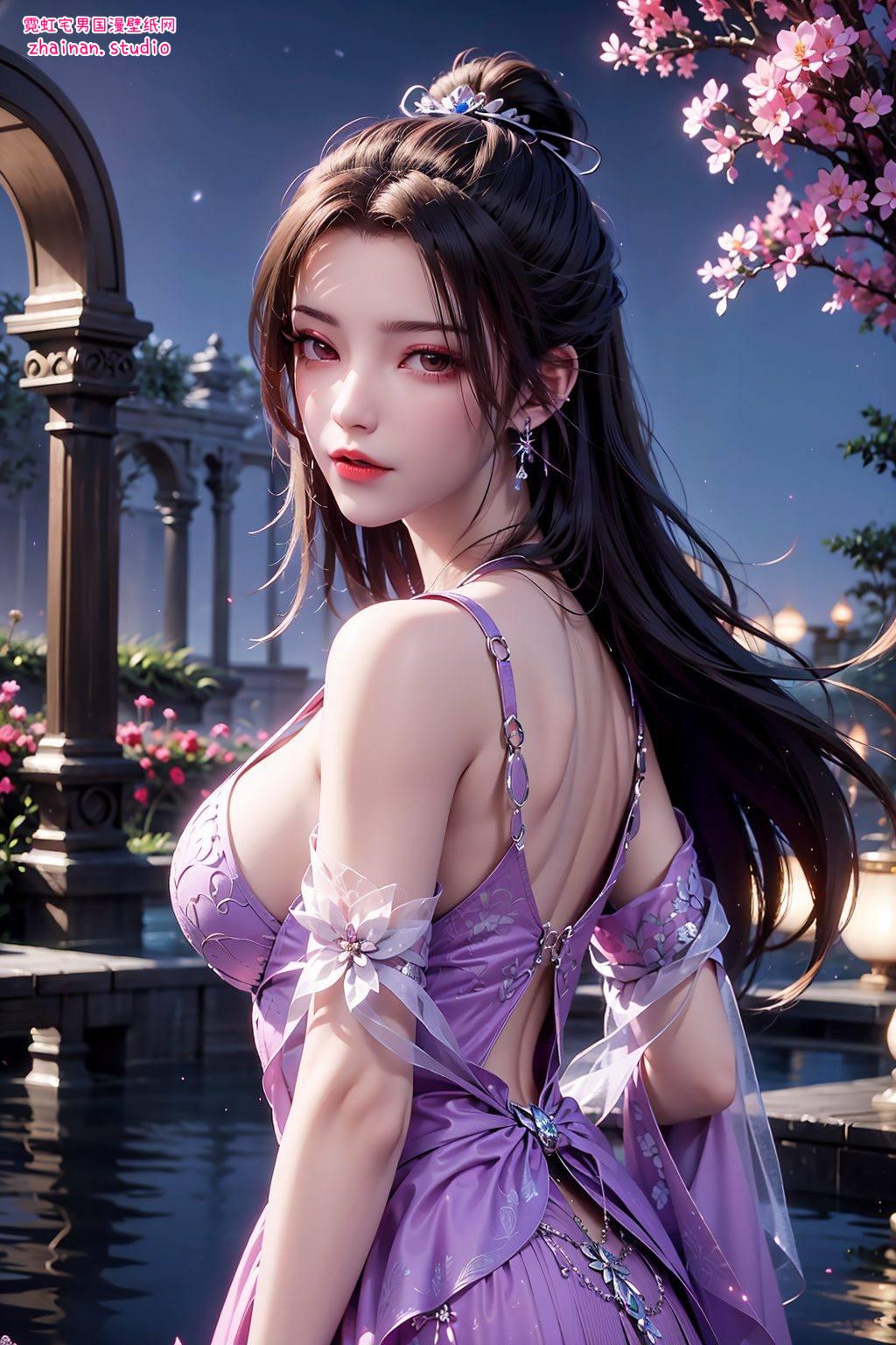 国漫仙逆柳眉高清AI人物神态素材二次元壁纸苹果宽屏壁纸