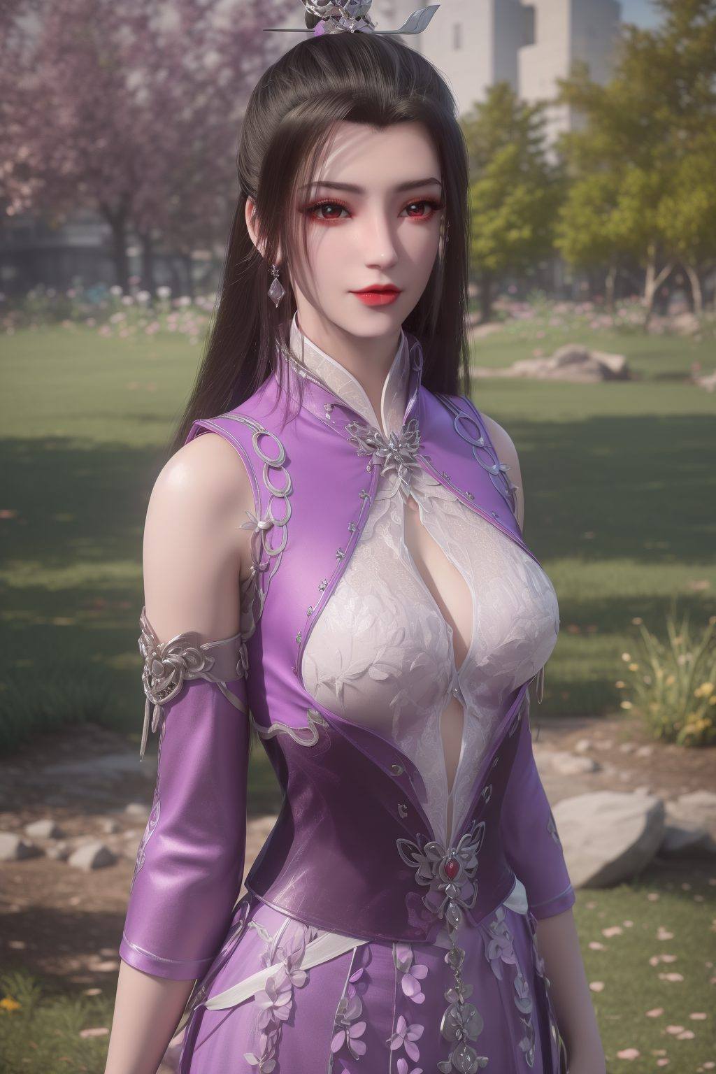 国漫仙逆柳眉高清AI人物神态素材二次元壁纸苹果宽屏壁纸