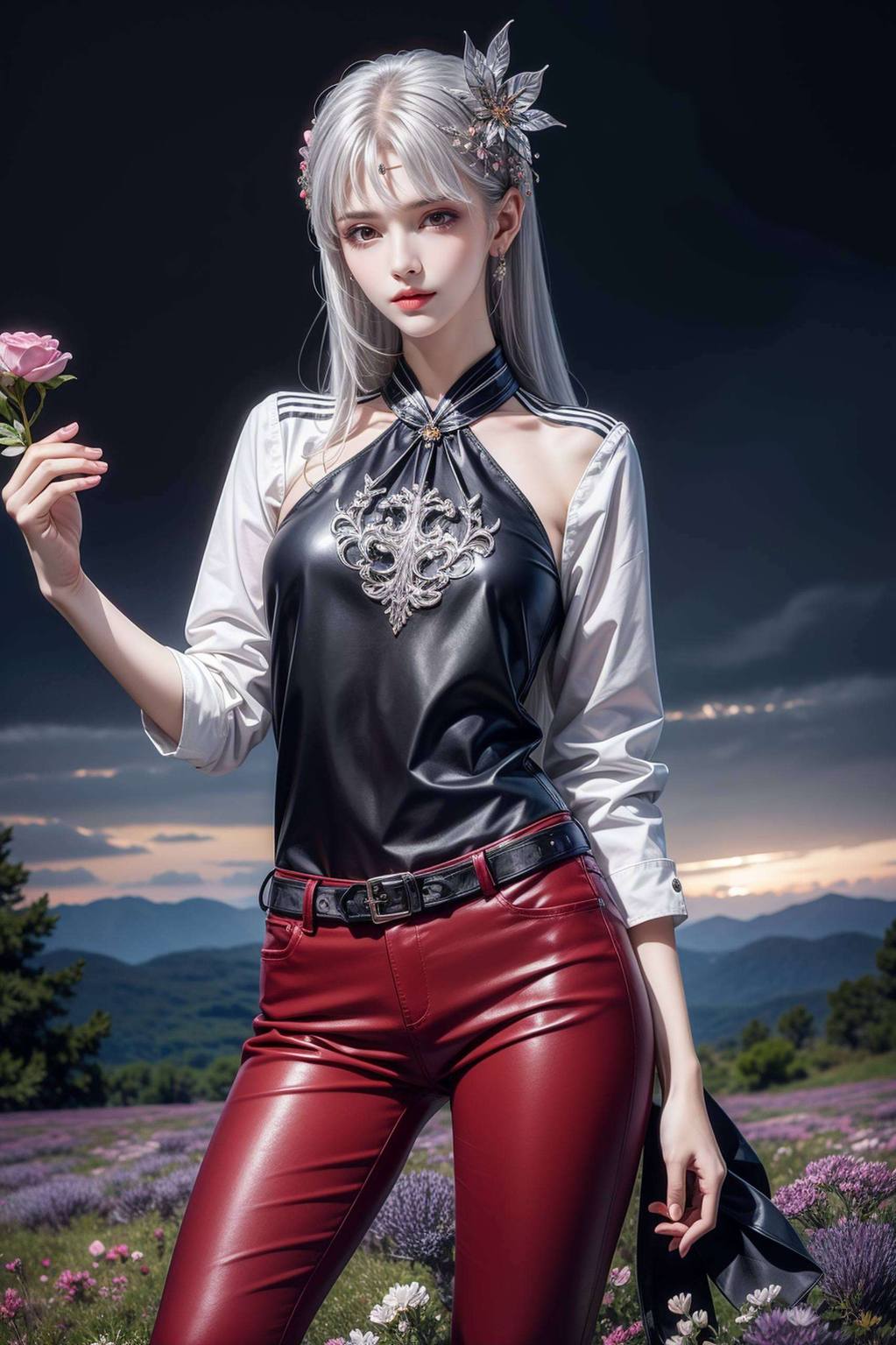 小医仙担心：热门国漫女神AI壁纸护眼iPhone桌面主题