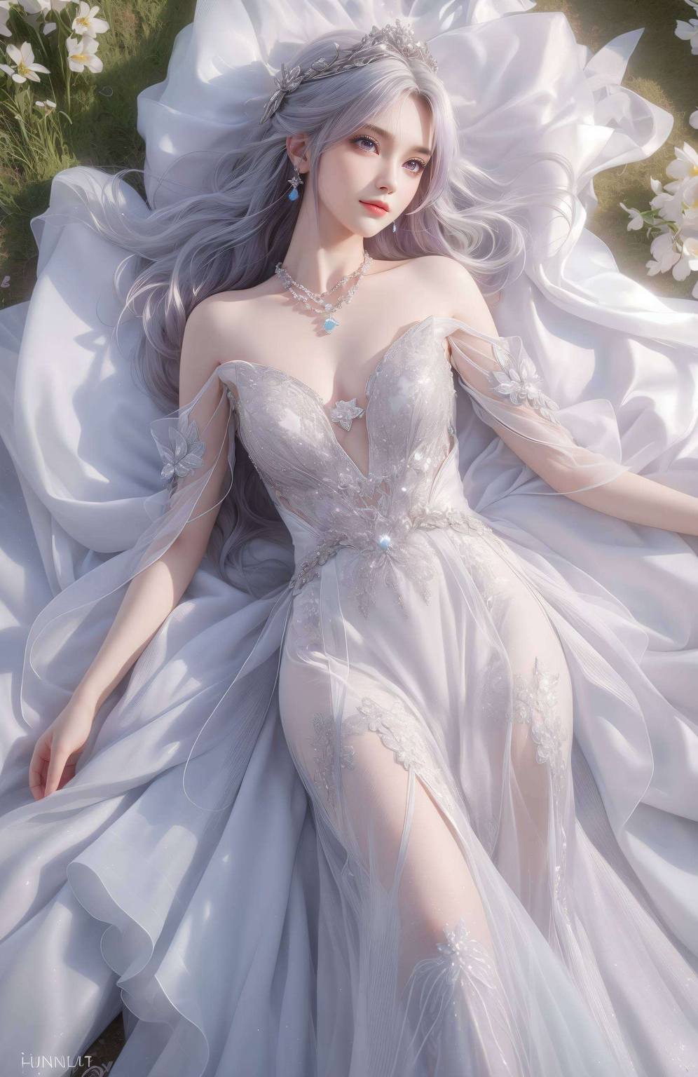 小医仙担心：热门国漫女神AI壁纸护眼iPhone桌面主题