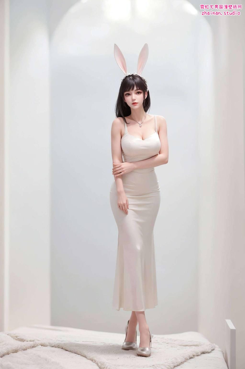 紫色精细角色安卓桌面：小舞壁纸最新造型