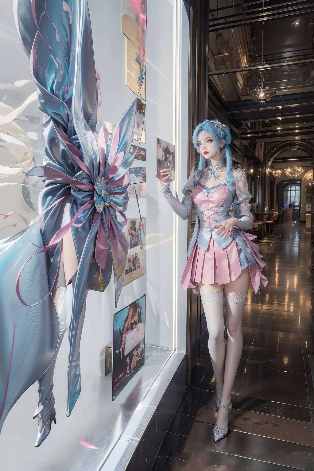 唐舞桐国漫壁纸：ai绘画角色pose素材二次元壁纸ipad最美壁纸-皮皮兔动漫