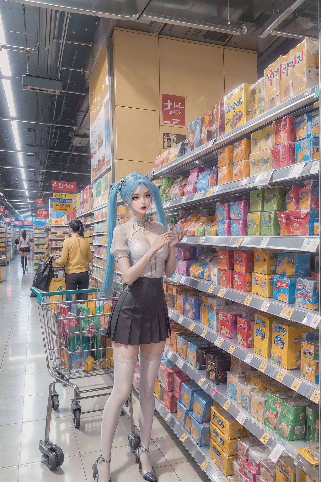 唐舞桐国漫壁纸：ai绘画角色pose素材二次元壁纸ipad最美壁纸