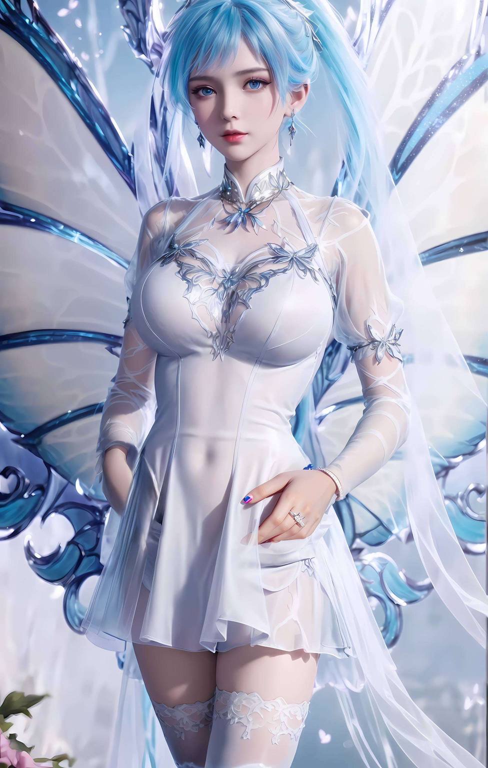 唐舞桐国漫壁纸：ai绘画角色pose素材二次元壁纸ipad最美壁纸