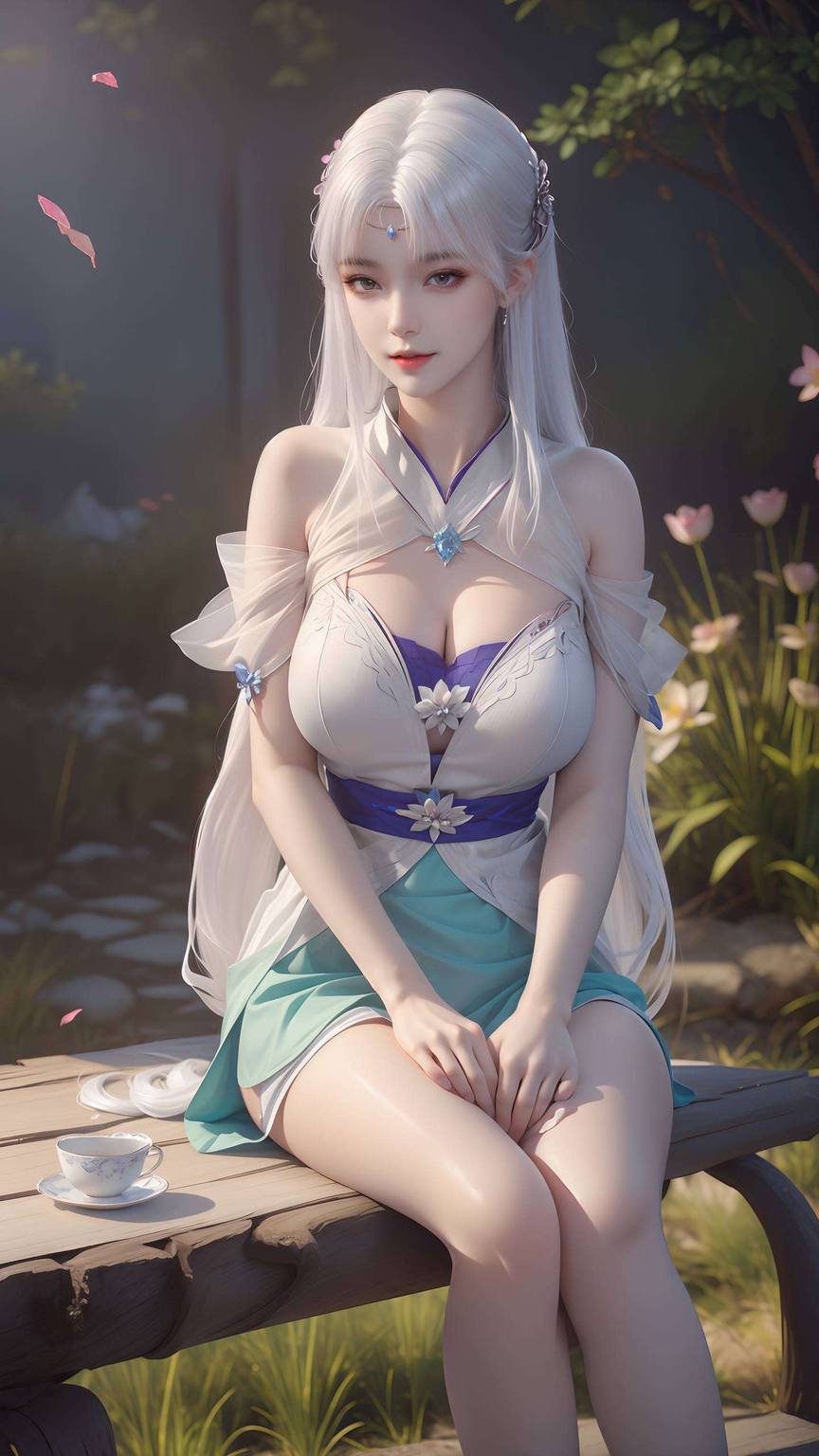 小医仙高清AI人物特写免费壁纸秀iPhone漫画壁纸-皮皮兔动漫