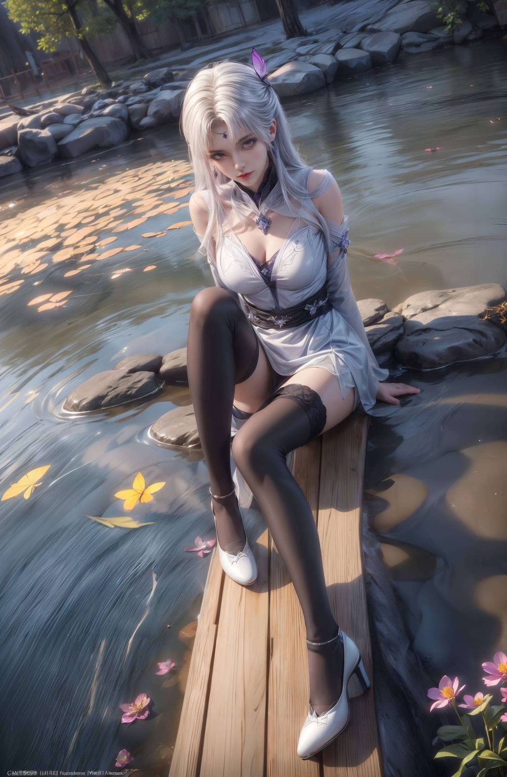 小医仙高清AI人物特写免费壁纸秀iPhone漫画壁纸