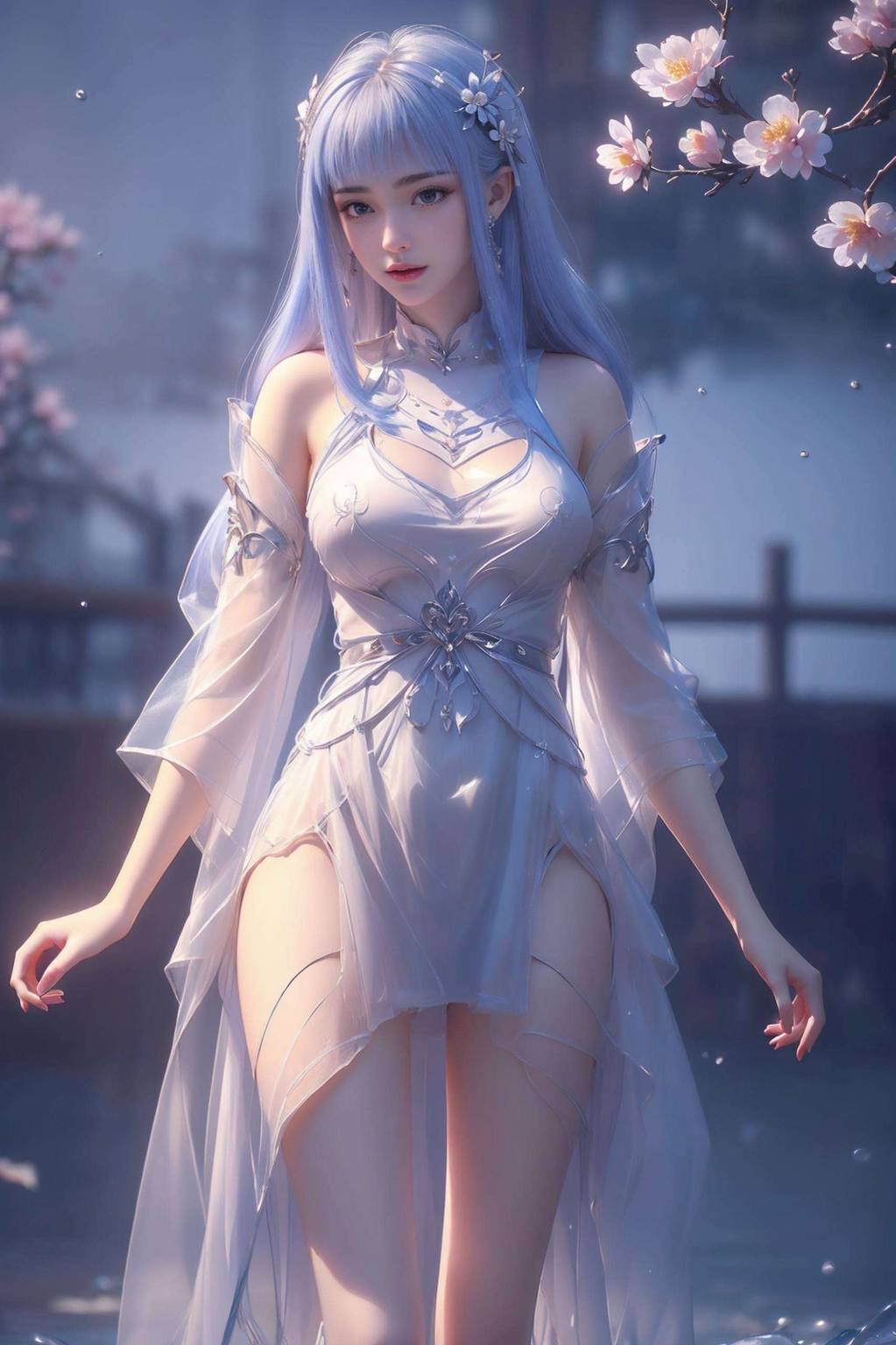 宁雨蝶粽子：国漫女神AI精选游戏壁纸