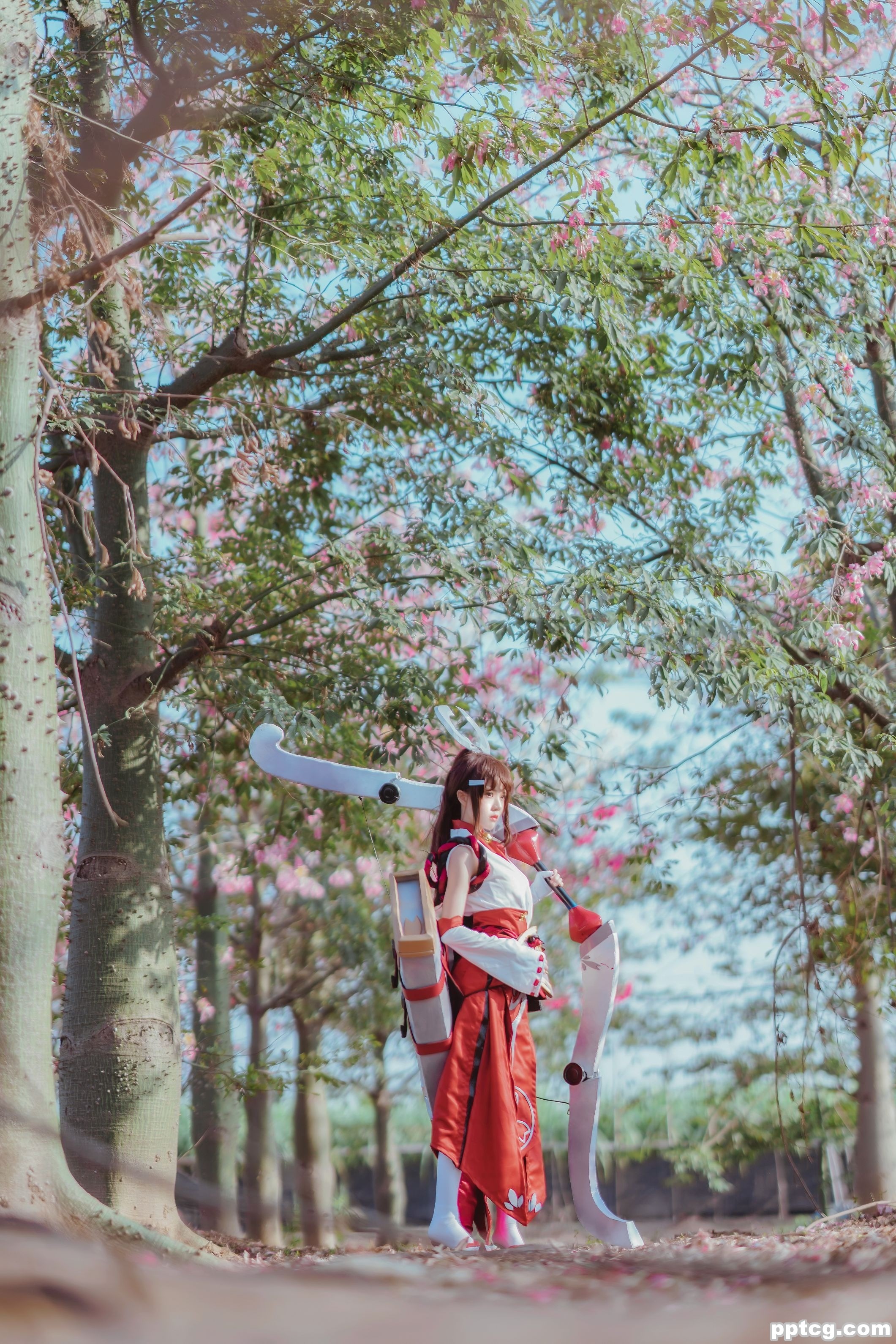 桜桃喵 花见巫女