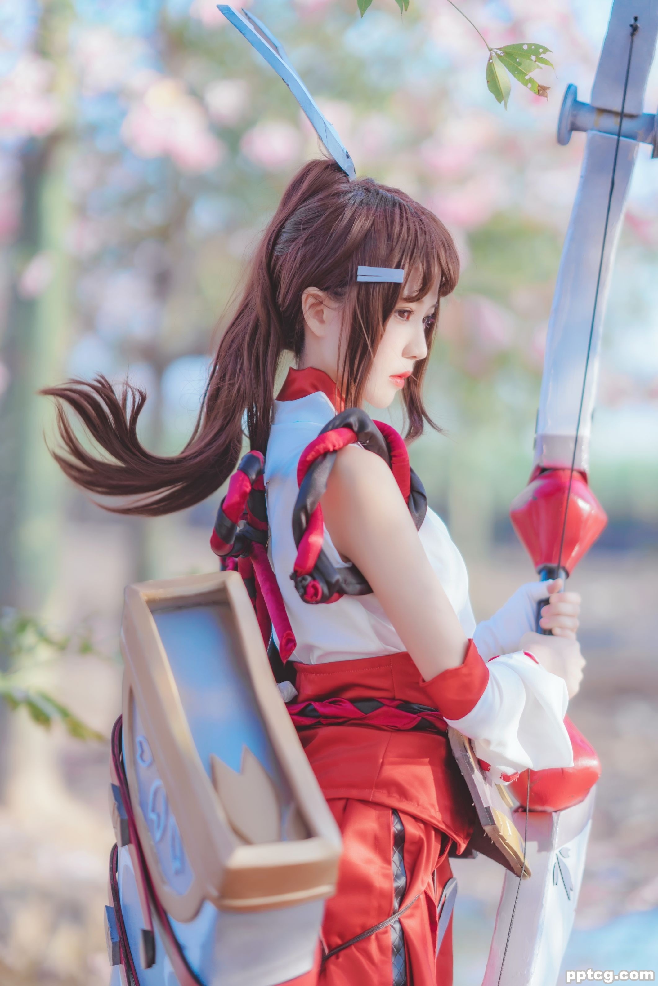 桜桃喵 花见巫女