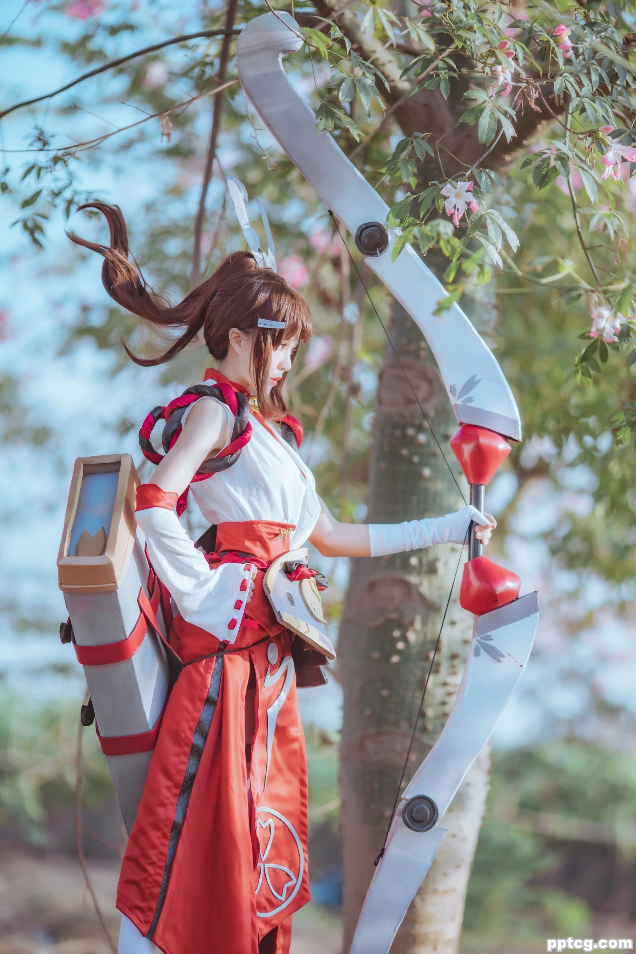 桜桃喵 花见巫女