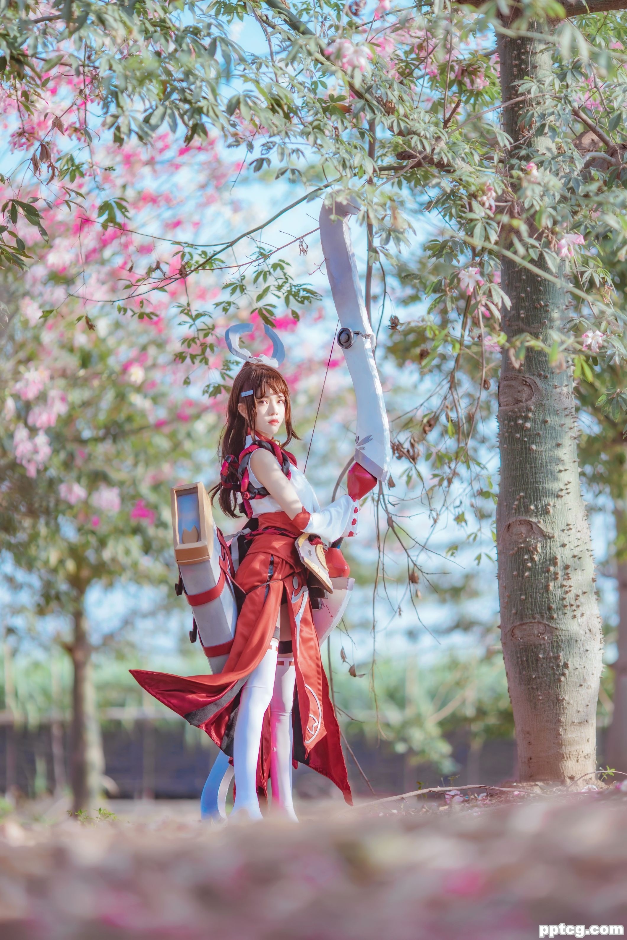 桜桃喵 花见巫女