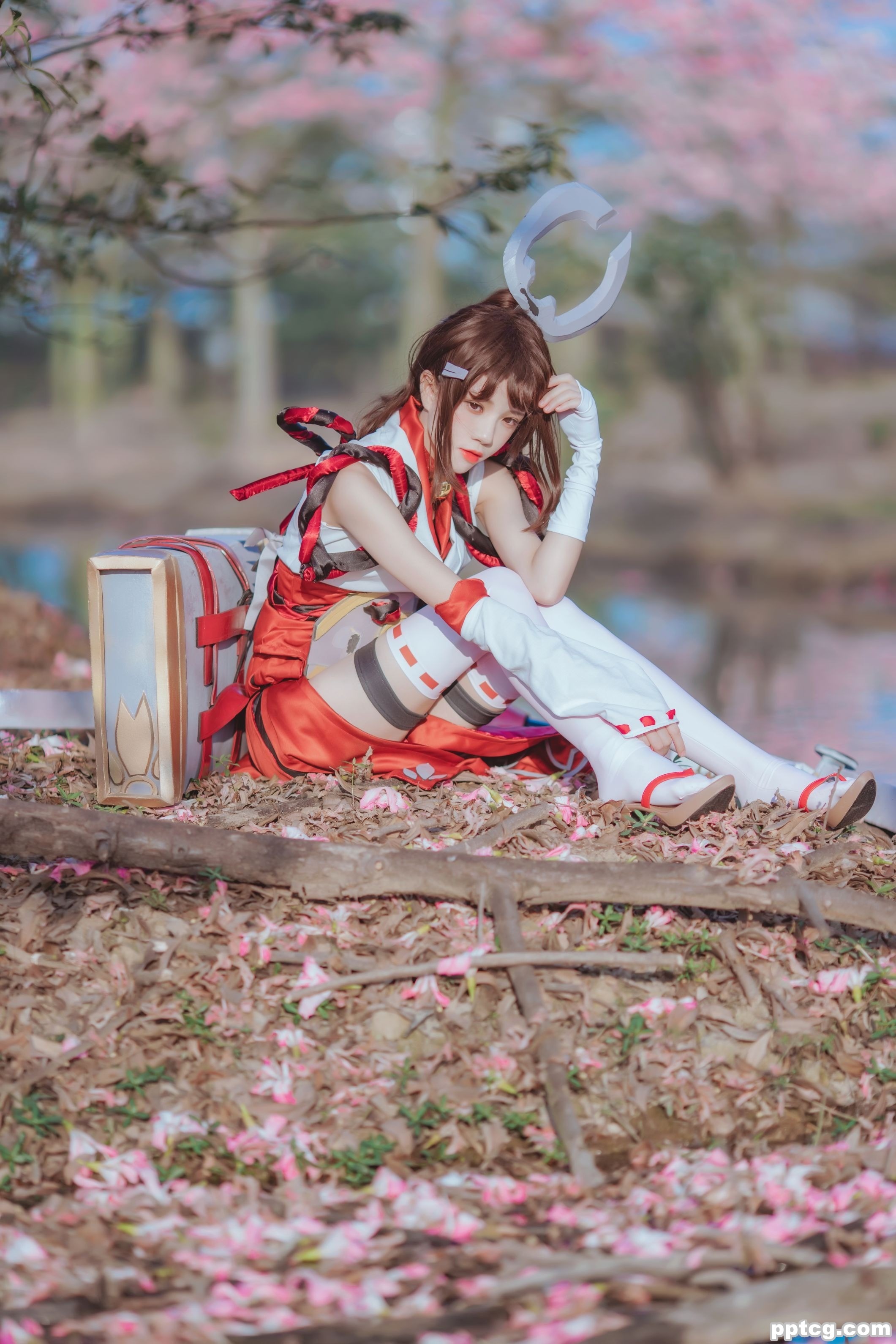 桜桃喵 花见巫女