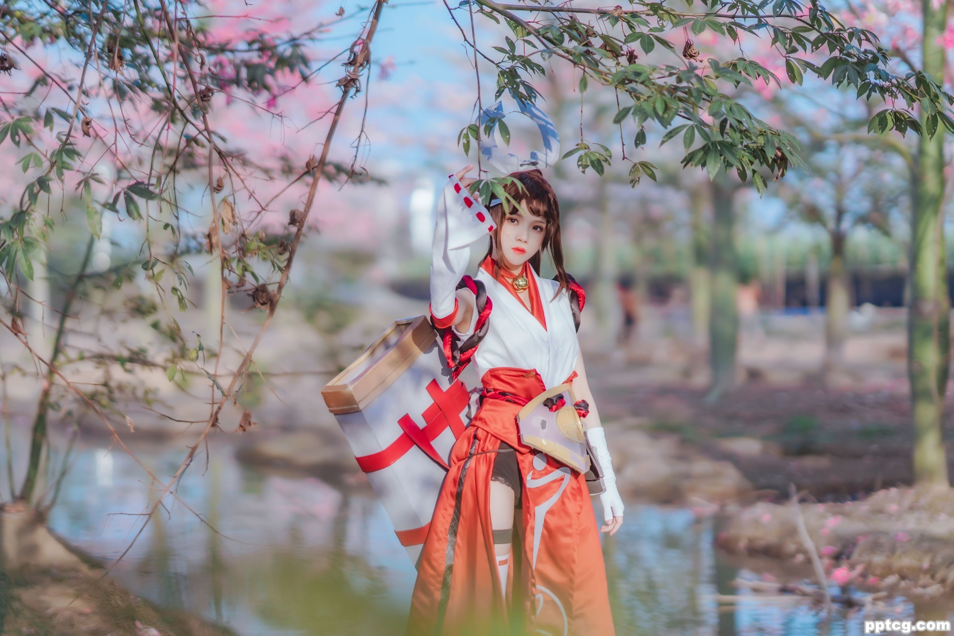 桜桃喵 花见巫女