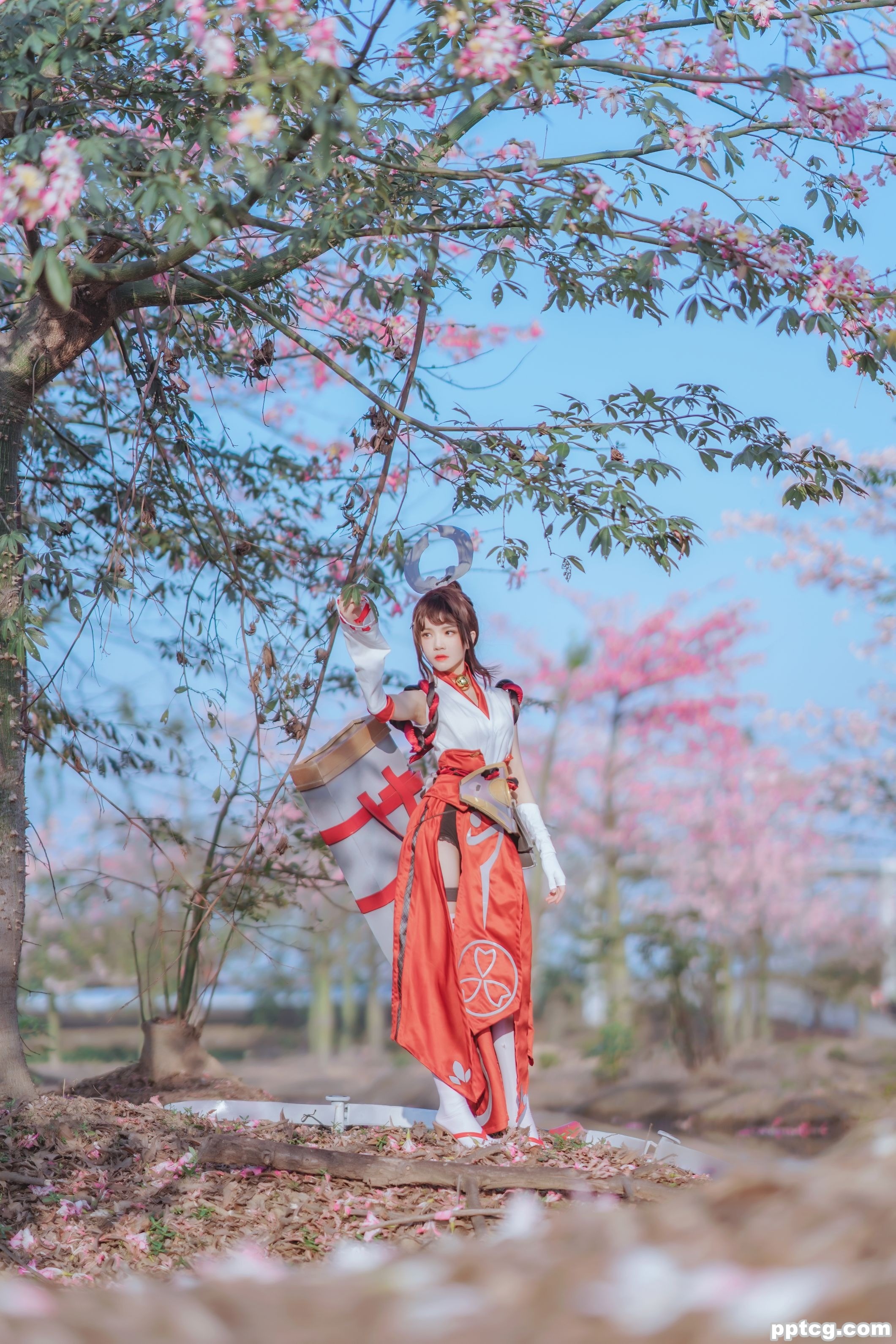 桜桃喵 花见巫女