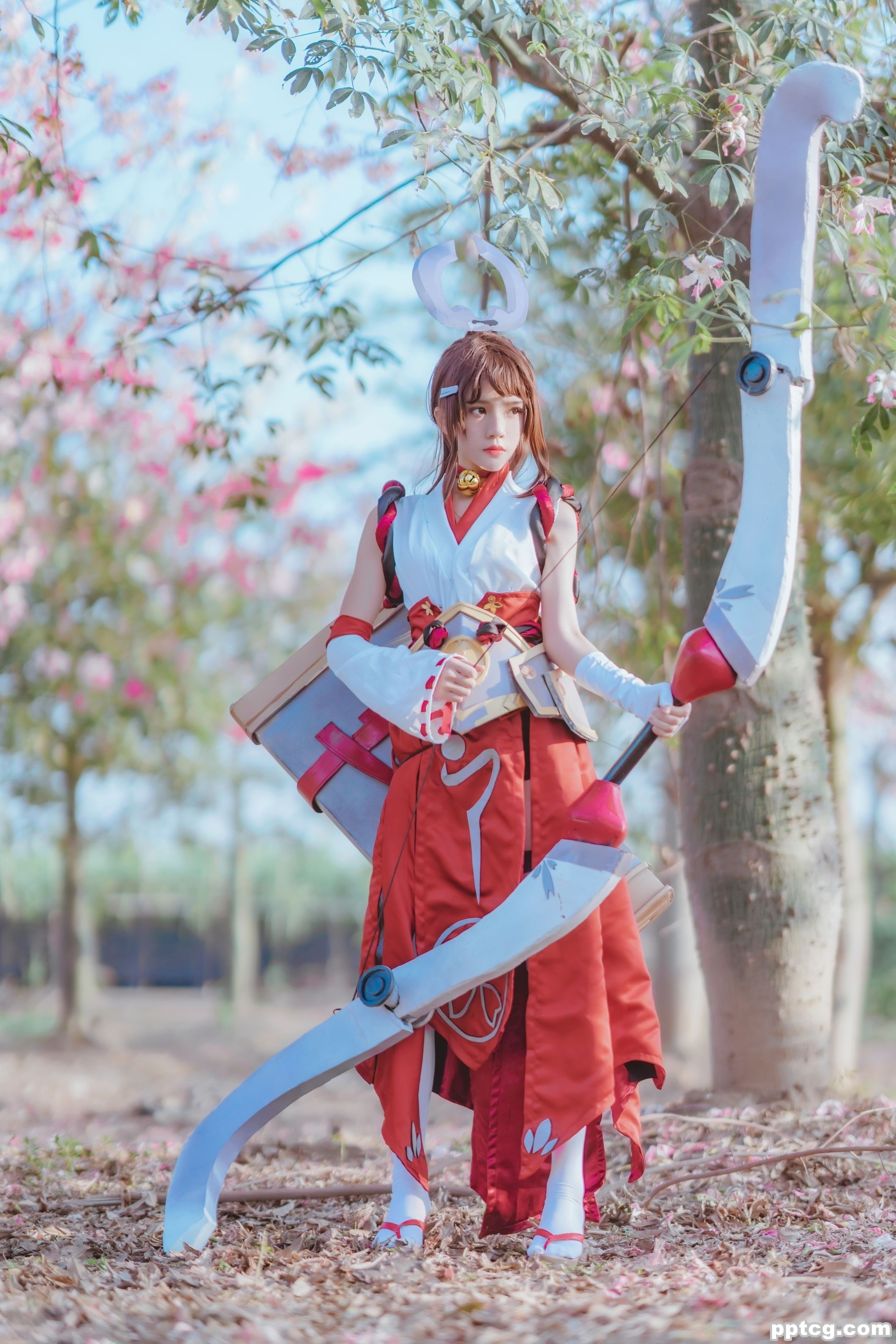 桜桃喵 花见巫女