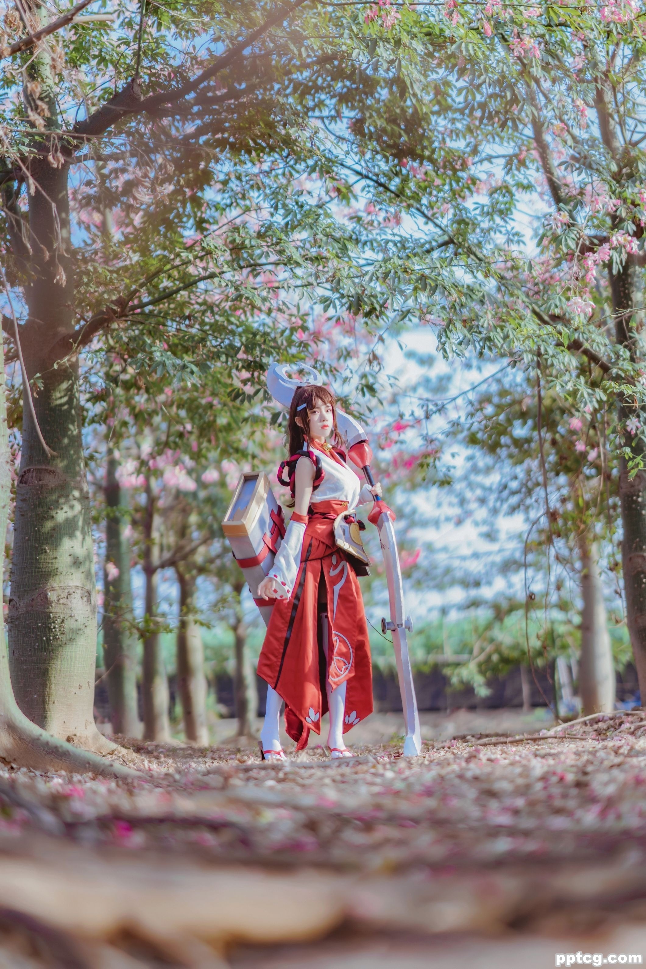 桜桃喵 花见巫女