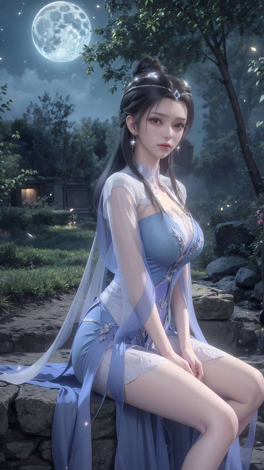 国漫女神李慕婉AI专集完美像素PC墙纸