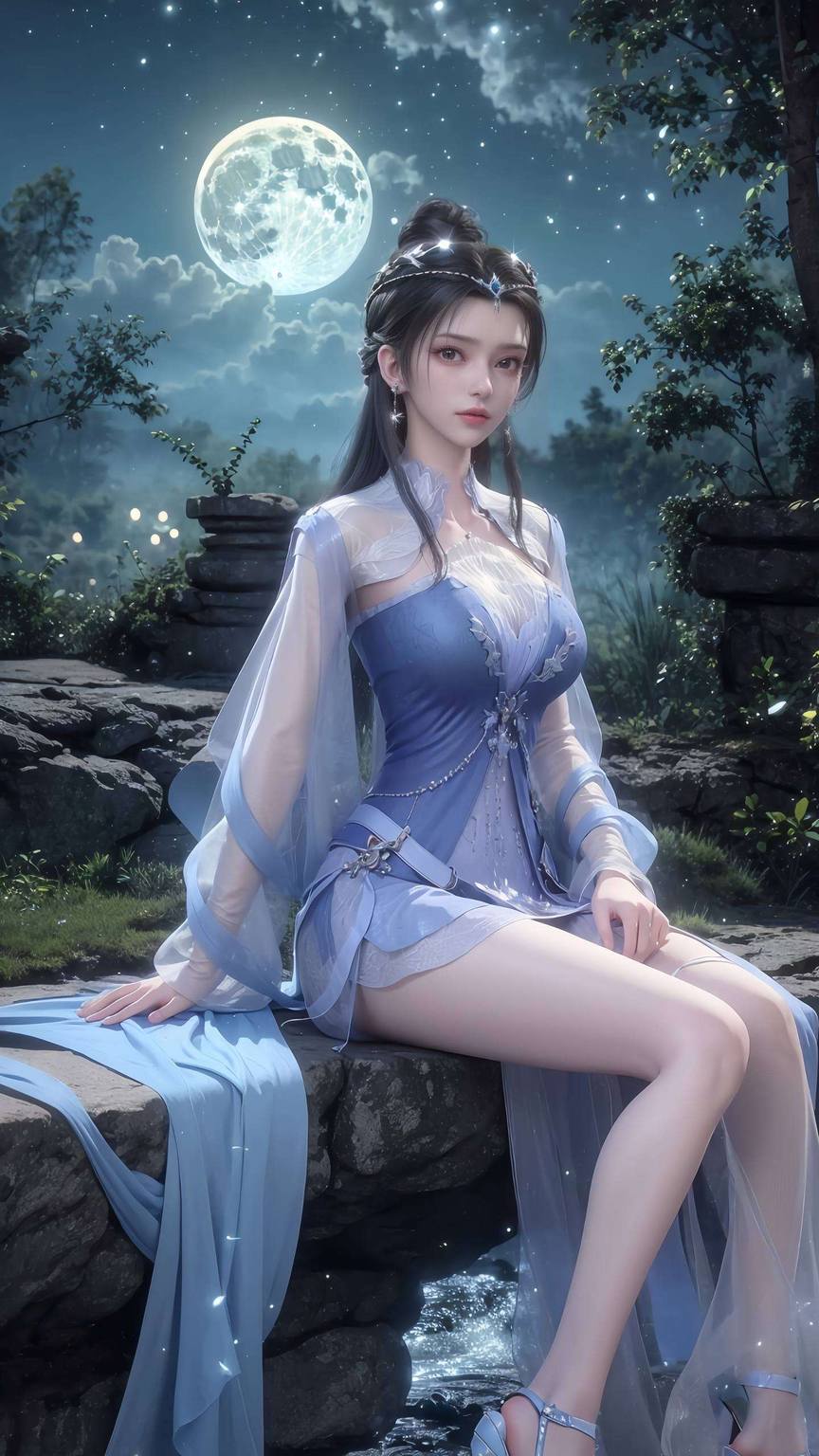 国漫女神李慕婉AI专集完美像素PC墙纸