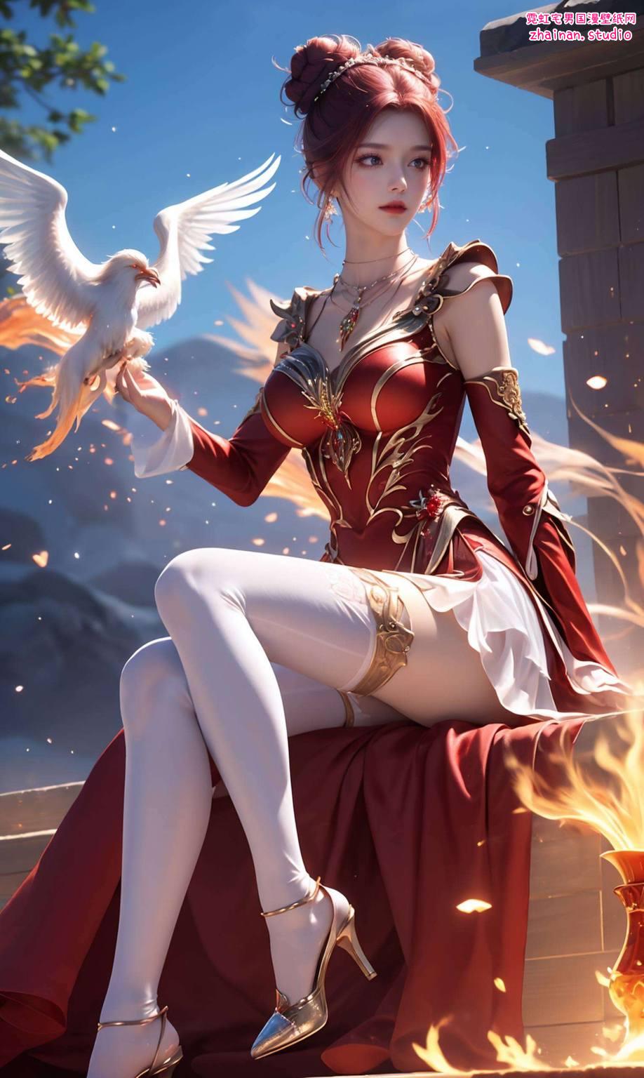 超清晰AI绘画国漫女主马小桃免费壁纸合集平板简洁壁纸-皮皮兔动漫