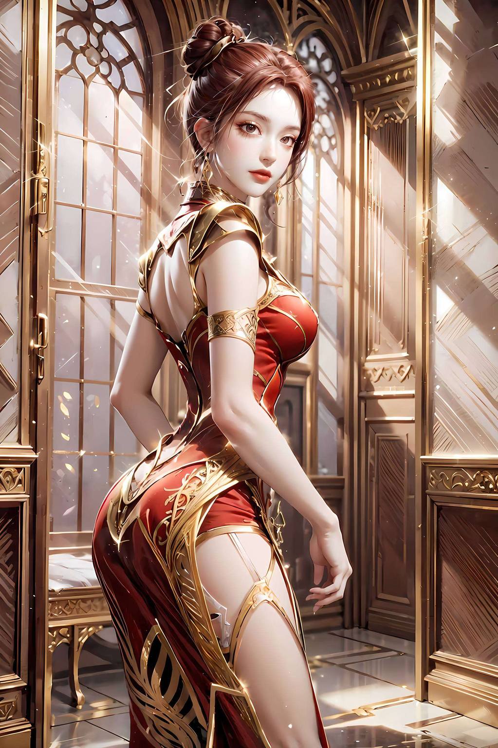 唯美国漫女生AI壁纸护眼手机漫画壁纸：马小桃壁纸下载