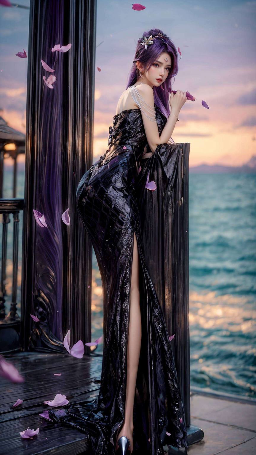 傲剑天穹：AI绘画角色pose素材免费壁纸分享手机古香古色-皮皮兔动漫