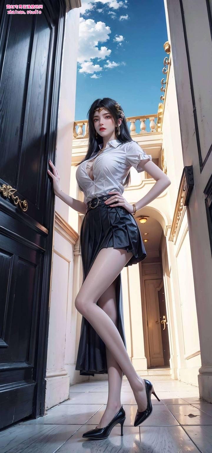 斗破苍穹人物美杜莎精美AI绘画国漫女主免费下载-皮皮兔动漫