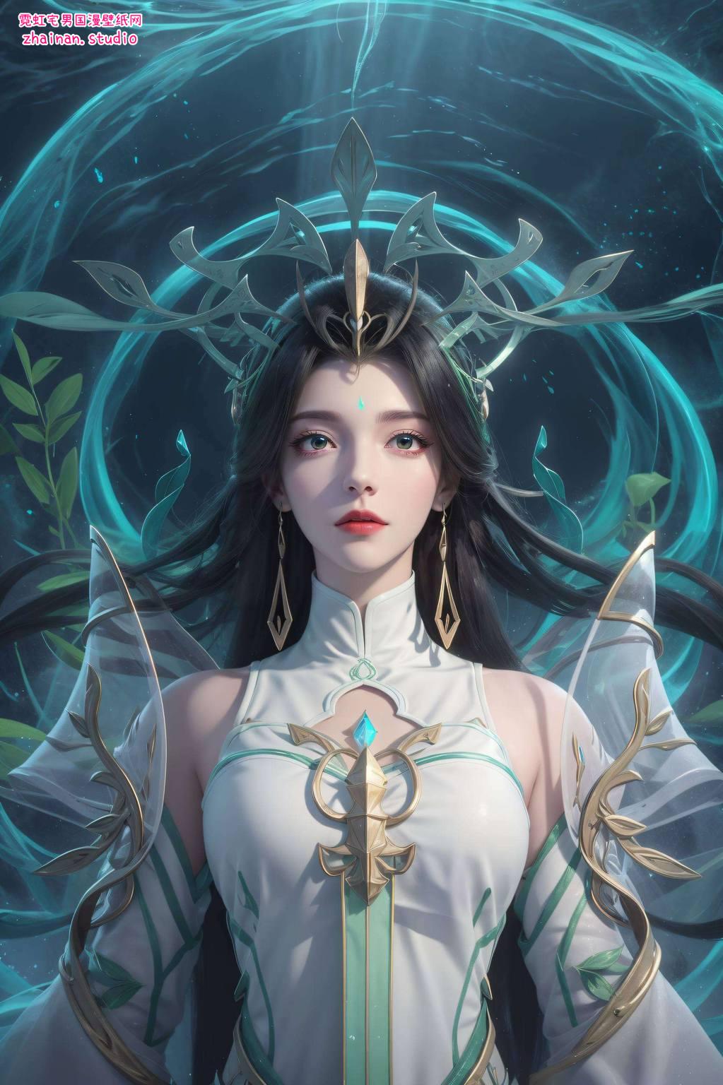 柳神救石昊壁纸图片可爱：清新免费壁纸下载苹果桌面背景-皮皮兔动漫