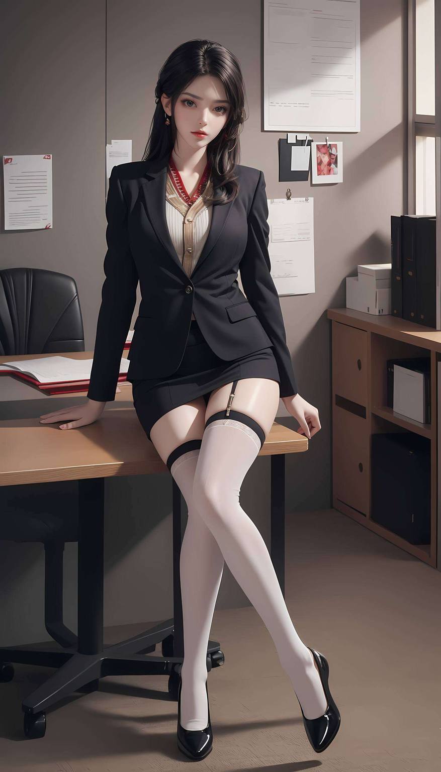 火灵儿裸妆高清AI人物神态素材壁纸