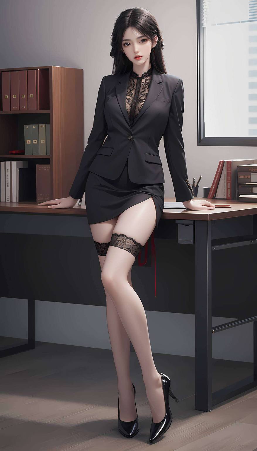 火灵儿裸妆高清AI人物神态素材壁纸