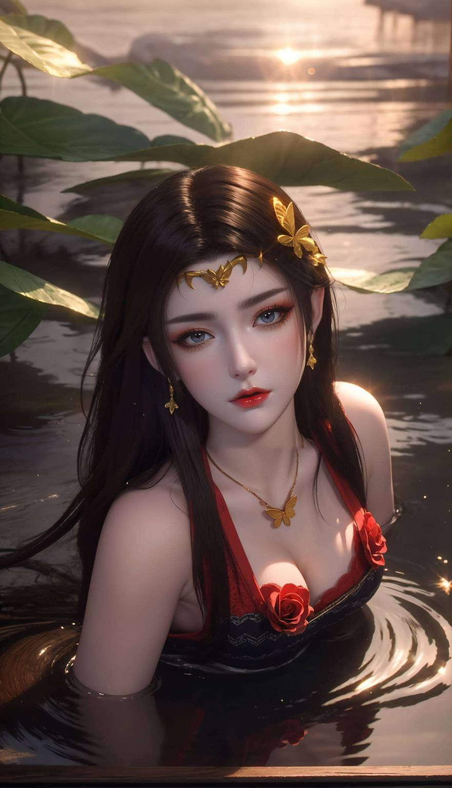 斗破美杜莎8k全屏AI绘画免费手机壁纸