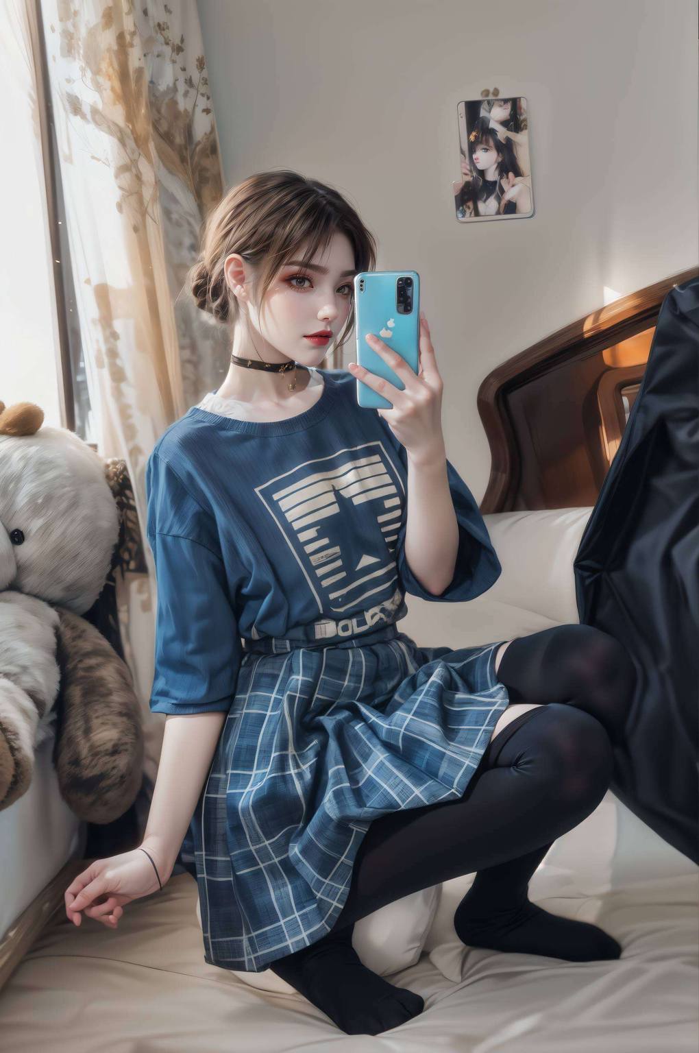 斗破美杜莎8k全屏AI绘画免费手机壁纸