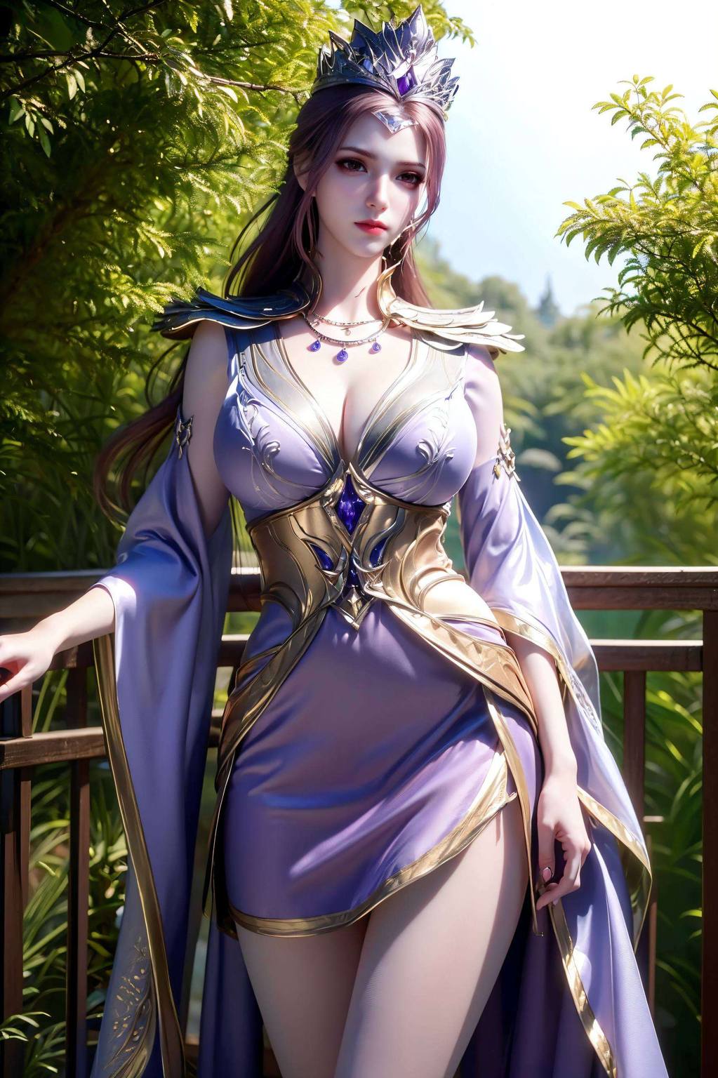 震撼精细角色PC粉色：比比东动态壁纸配乐大全